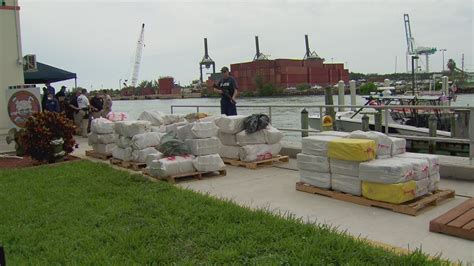 Coast Guard offloads over $12 million worth of cocaine in Miami Beach